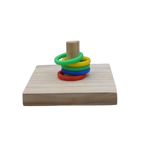 Five ring toy